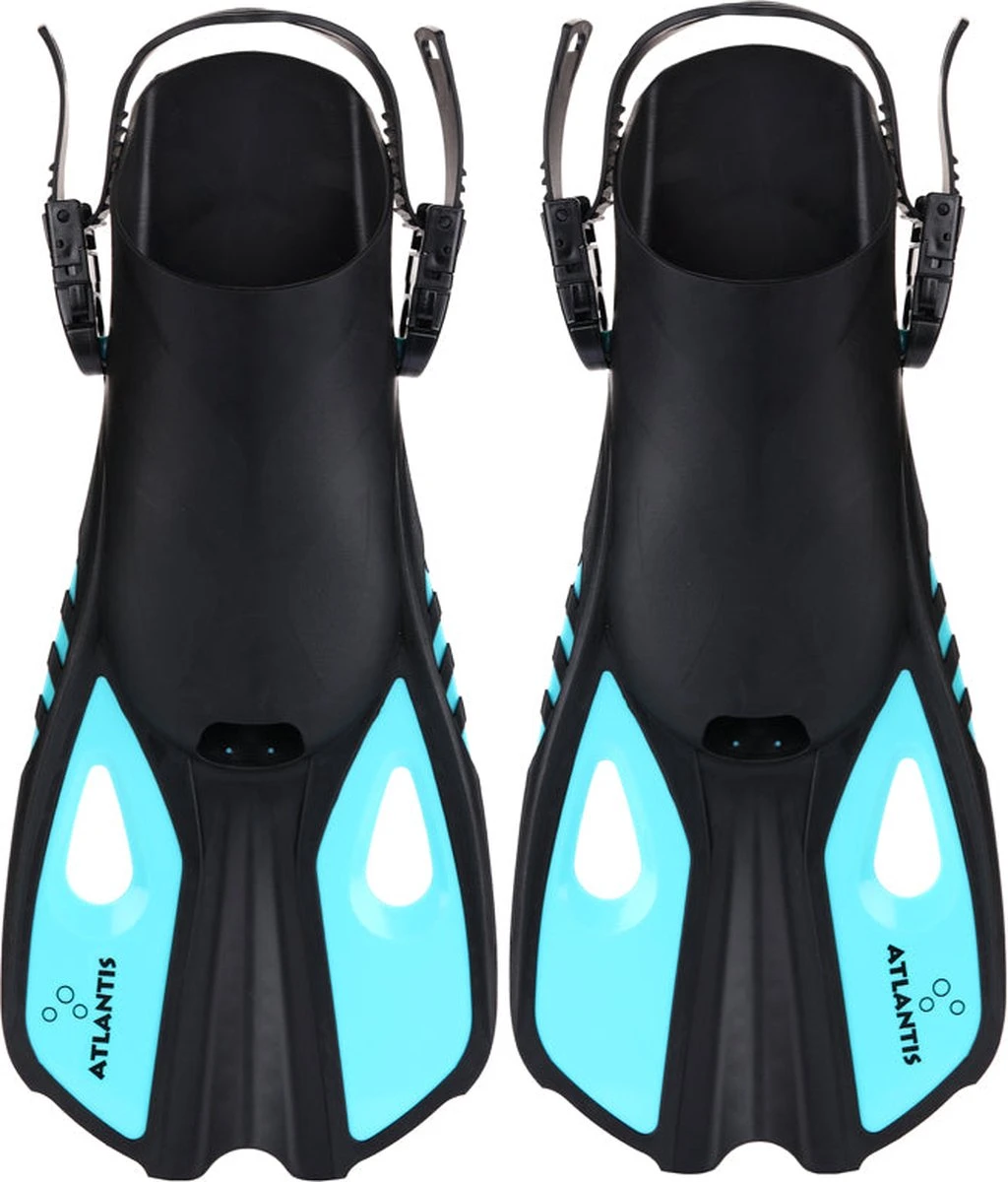 Atlantis Snapper - Zwemvliezen - Kinderen - Zwart/Turquoise - 34-38 2 Atlantis Snapper - Zwemvliezen - Kinderen - Zwart/Turquoise - 34-38