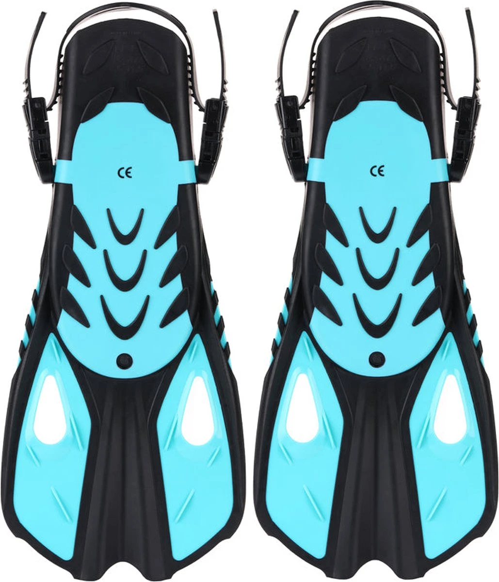 Atlantis Snapper - Zwemvliezen - Kinderen - Zwart/Turquoise - 34-38 3 Atlantis Snapper - Zwemvliezen - Kinderen - Zwart/Turquoise - 34-38 - Afbeelding 2