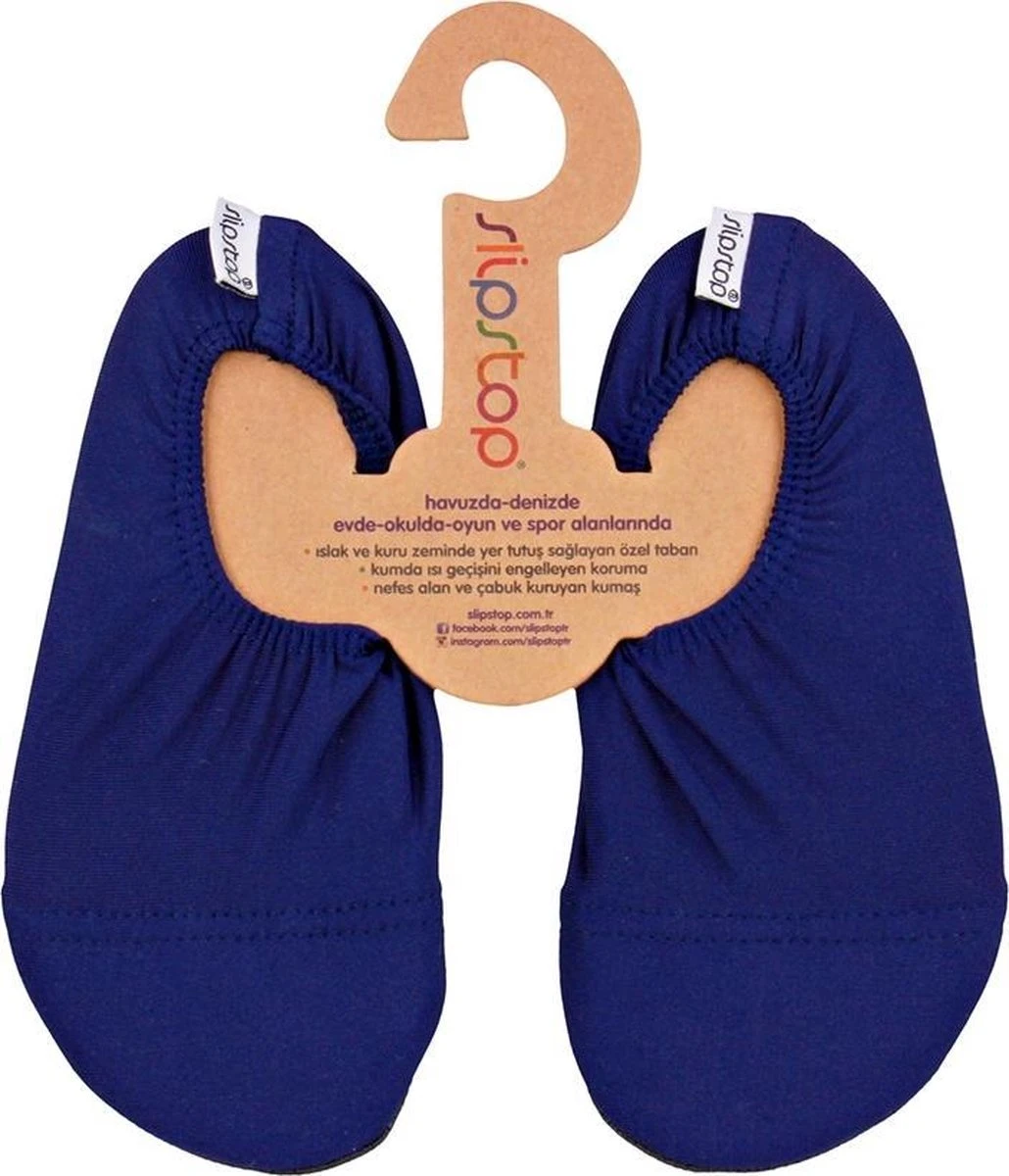 Slipstop Waterschoen Kinderen / Zwemschoenen / Zwemslof / Antislip Schoen / Gymschoen - Jongen Meisje -Navy Blauw INF 18/20 3 Slipstop Waterschoen Kinderen / Zwemschoenen / Zwemslof / Antislip Schoen / Gymschoen - Jongen Meisje -Navy Blauw INF 18/20