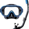 ReefTourer Snorkelmasker Duikbril Snorkelset Voor Kinderen Tot Ong. 10 Jaar RC-0203- Zwart/blauw -Watersporten Benodigdheden 1071x1200