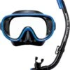 ReefTourer Snorkelmasker Duikbril Snorkelset RC-0105-zwart/blauw -Watersporten Benodigdheden 1090x1200 1