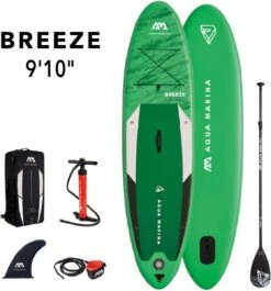 Aqua Marina Breeze Opblaasbaar SUP Board 2021 - 300 Cm -Watersporten Benodigdheden 1118x1200