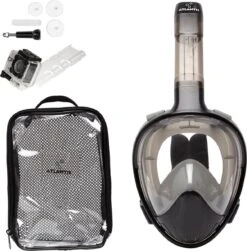 Atlantis Full Face Mask 3.0 - Snorkelmasker - Volwassenen - Zwart/Grijs - L/XL 10 Atlantis Full Face Mask 3.0 - Snorkelmasker - Volwassenen - Zwart/Grijs - L/XL -Watersporten Benodigdheden 1180x1200