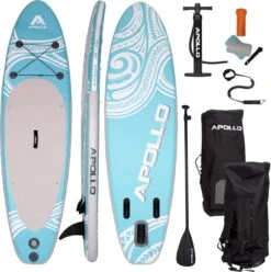 Apollo® Apollo Opblaasbare Stand Up Paddle Board SUP - Tikki -Watersporten Benodigdheden 1193x1200