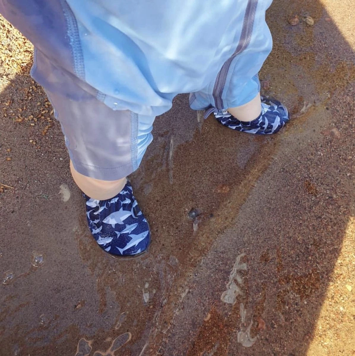 Slipstop Waterschoen Kinderen / Zwemschoenen / Zwemslof / Antislip Schoen / Gymschoen - Jongen Meisje -Navy Blauw INF 18/20 8 Slipstop Waterschoen Kinderen / Zwemschoenen / Zwemslof / Antislip Schoen / Gymschoen - Jongen Meisje -Navy Blauw INF 18/20 - Afbeelding 6