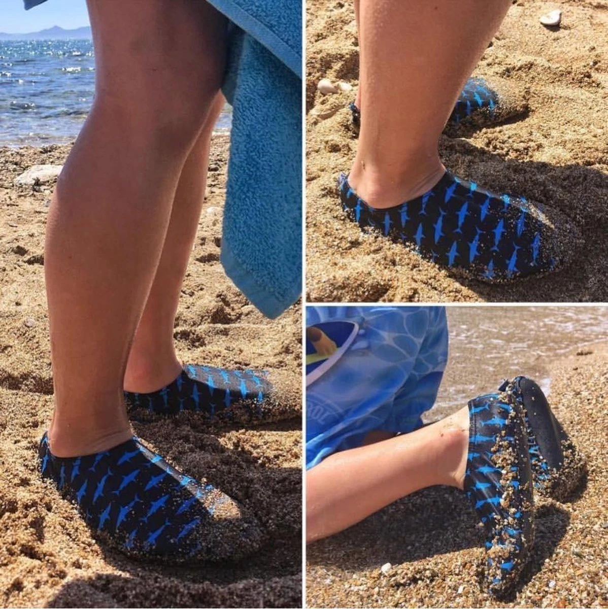 Slipstop Waterschoenen Zwart Junior Maat 24-26 13 Slipstop Waterschoenen Zwart Junior Maat 24-26 - Afbeelding 11