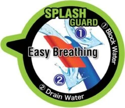 ReefTourer Snorkelmasker Duikbril Snorkelset RC-0105-zwart/rood -Watersporten Benodigdheden 1200x1042 3