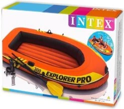 Intex Explorer Pro 300 Opblaasboot - 3 Persoons - Oranje -Watersporten Benodigdheden 1200x1054