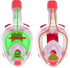 X10 Full Face Mask- Snorkelmasker - Volwassenen - Coral - L/XL -Watersporten Benodigdheden 1200x1158