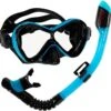 Atlantis Abaco Combo - Snorkelset - Kinderen - Zwart/Turquoise -Watersporten Benodigdheden 1200x1169