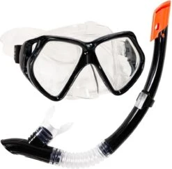 Atlantis Andros Combo - Snorkelset - Volwassenen - Zwart