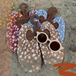 Slipstop Mosterd Flower - Oker Met Witte Bloemen -Watersporten Benodigdheden 1200x1200 137