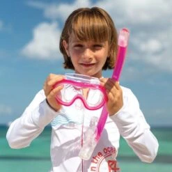 ReefTourer Snorkelmasker Duikbril Snorkelset Voor Kinderen Tot Ong. 10 Jaar RC-0203- Roze -Watersporten Benodigdheden 1200x1200 160