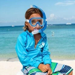 ReefTourer Snorkelmasker Duikbril Snorkelset Voor Kinderen Tot Ong. 10 Jaar RC-0203- Zwart/blauw -Watersporten Benodigdheden 1200x1200 164