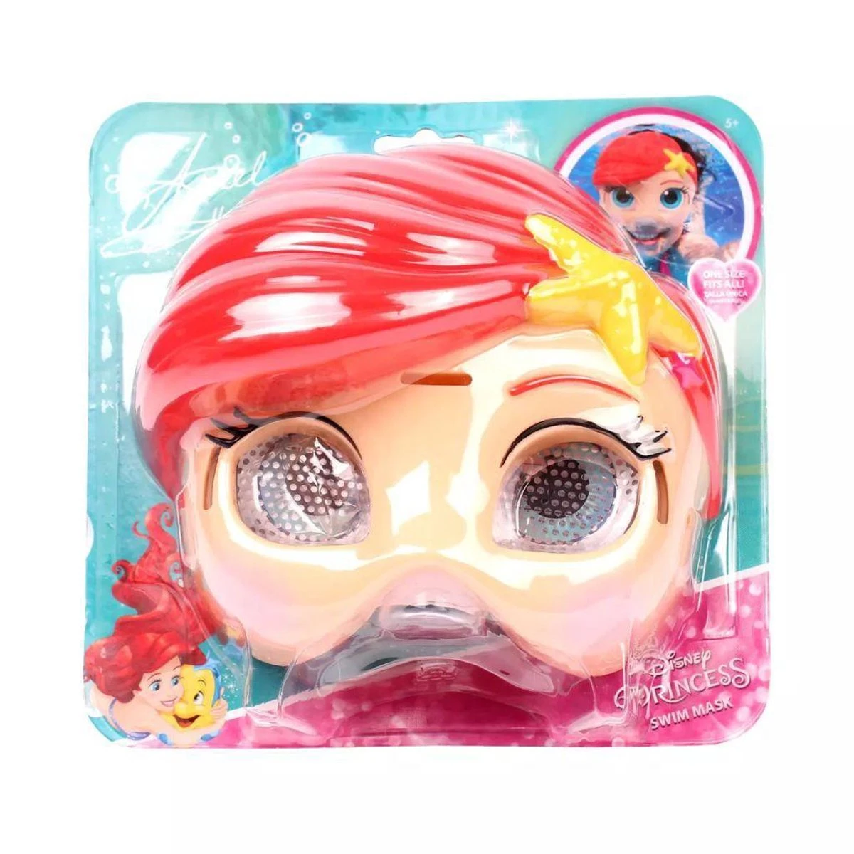 Disney Princess Ariel Duikbril Meisjes 13 X 10 Cm 4 Disney Princess Ariel Duikbril Meisjes 13 X 10 Cm - Afbeelding 2