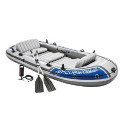Intex Excursion Opblaasboot - 5 Personen - Grijs -Watersporten Benodigdheden 1200x1200 207