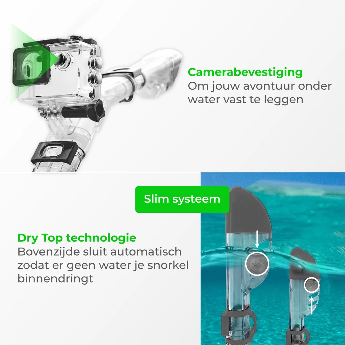 Nuvance - Snorkelmasker Incl Oordoppen - One Size Fits All - Duikmasker - Duikbril Met Snorkel - Snorkelset Voor Kinderen - Zwart 7 Nuvance - Snorkelmasker Incl Oordoppen - One Size Fits All - Duikmasker - Duikbril Met Snorkel - Snorkelset Voor Kinderen - Zwart - Afbeelding 5