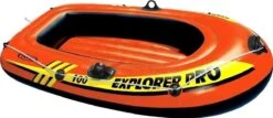 Intex Explorer Pro 100 Opblaasboot - 1 Persoons - Oranje -Watersporten Benodigdheden 1200x521