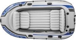 Intex Excursion 4 Opblaasboot - Opblaasboot - Grijs -Watersporten Benodigdheden 1200x627 2