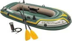 Intex Seahawk Opblaasboot - 2 Personen - Groen -Watersporten Benodigdheden 1200x685