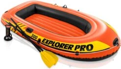 Intex Explorer Pro 300 Opblaasboot - 3 Persoons - Oranje -Watersporten Benodigdheden 1200x686