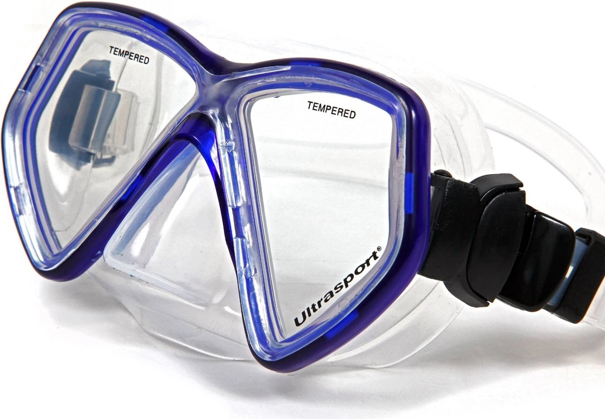 Duikmasker Met Snorkel En Flippers - Kind Maat 32-36 Blauw - Snorkelset Kinderen - Snorkelmasker - Duikbril 6 Duikmasker Met Snorkel En Flippers - Kind Maat 32-36 Blauw - Snorkelset Kinderen - Snorkelmasker - Duikbril - Afbeelding 4