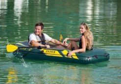 Intex Seahawk Opblaasboot - 2 Personen - Groen -Watersporten Benodigdheden 1200x834