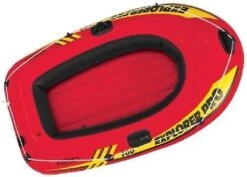 Intex Explorer Pro 100 Opblaasboot - 1 Persoons - Oranje -Watersporten Benodigdheden 1200x859