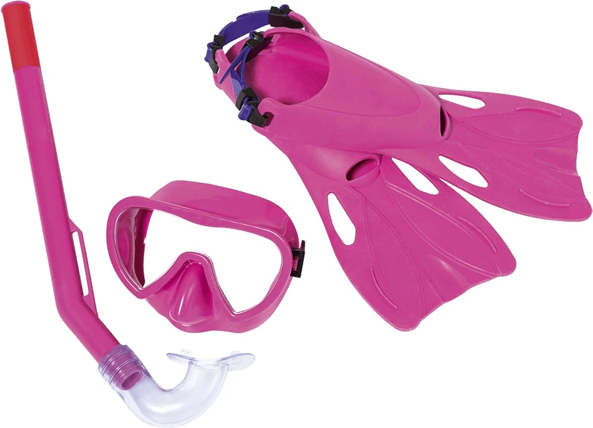 Bestway Snorkelset Lil' Flapper | Blauw 5 Bestway Snorkelset Lil' Flapper | Blauw - Afbeelding 3