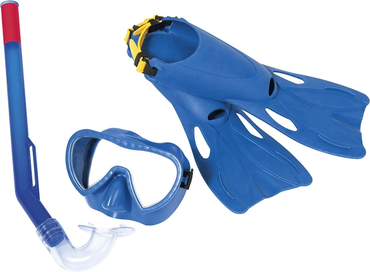 Bestway Snorkelset Lil' Flapper | Blauw 3 Bestway Snorkelset Lil' Flapper | Blauw