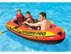 Intex Explorer Pro 300 Opblaasboot - 3 Persoons - Oranje -Watersporten Benodigdheden 1200x910