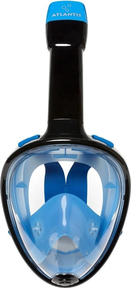 Atlantis Full Face Mask - Snorkelmasker - Volwassenen - Zwart/Blauw - L/XL 12 Atlantis Full Face Mask - Snorkelmasker - Volwassenen - Zwart/Blauw - L/XL - Afbeelding 10