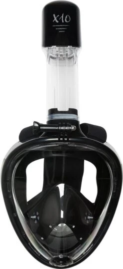 X10 Full Face Mask- Snorkelmasker - Volwassenen - Zwart - L/XL -Watersporten Benodigdheden 550x1200 1