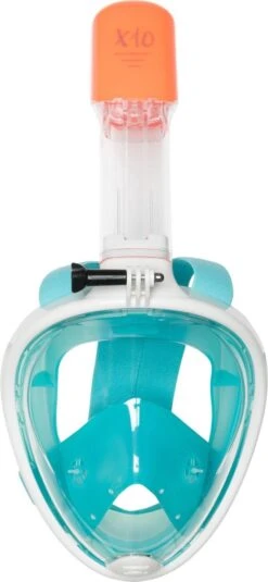 X10 Full Face Mask- Snorkelmasker - Volwassenen - Turquoise - S/M -Watersporten Benodigdheden 554x1200 1