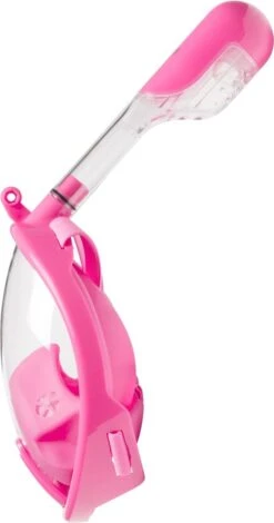 Atlantis Full Face Mask 2.0 - Snorkelmasker - Kinderen - Roze - XS -Watersporten Benodigdheden 631x1200