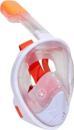 X10 Full Face Mask- Snorkelmasker - Kinderen - Oranje - XS