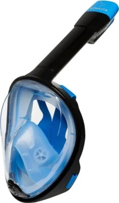 Atlantis Full Face Mask - Snorkelmasker - Volwassenen - Zwart/Blauw - L/XL 18 Atlantis Full Face Mask - Snorkelmasker - Volwassenen - Zwart/Blauw - L/XL -Watersporten Benodigdheden 709x1200 2