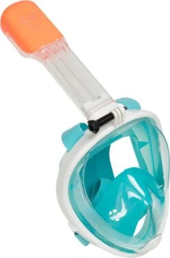 X10 Full Face Mask- Snorkelmasker - Volwassenen - Turquoise - S/M -Watersporten Benodigdheden 791x1200