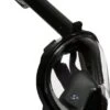 Atlantis Full Face Mask 2.0 - Snorkelmasker - Volwassenen - Zwart - S/M -Watersporten Benodigdheden 799x1200