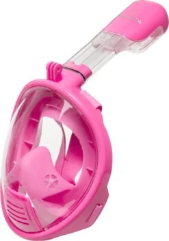 Atlantis Full Face Mask 2.0 - Snorkelmasker - Kinderen - Roze - XS -Watersporten Benodigdheden 841x1200