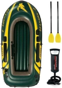Intex Seahawk Opblaasboot - 2 Personen - Groen -Watersporten Benodigdheden 843x1200 1