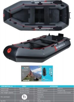Opblaasboot Vissersboot Xpro Nautical 3.0 - 3 Tot 4 Personen - 300x135 Cm -Watersporten Benodigdheden 868x1200 1