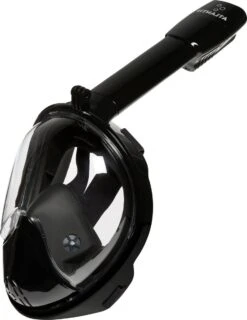 Atlantis Full Face Mask 2.0 - Snorkelmasker - Volwassenen - Zwart - L/XL -Watersporten Benodigdheden 927x1200 1