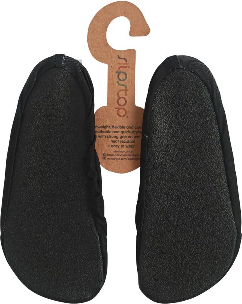 Slipstop Waterschoenen Zwart Junior Maat 24-26 3 Slipstop Waterschoenen Zwart Junior Maat 24-26