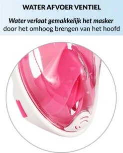 Gadgy Duikmasker Full Face Kinderen - Duikbril Met Snorkel - Snorkelset Kinderen - Snorkelmasker - Roze 15 Gadgy Duikmasker Full Face Kinderen - Duikbril Met Snorkel - Snorkelset Kinderen - Snorkelmasker - Roze -Watersporten Benodigdheden 966x1200 1