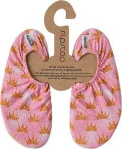 Slipstop Diana - Roze Met Goude Kroontjes